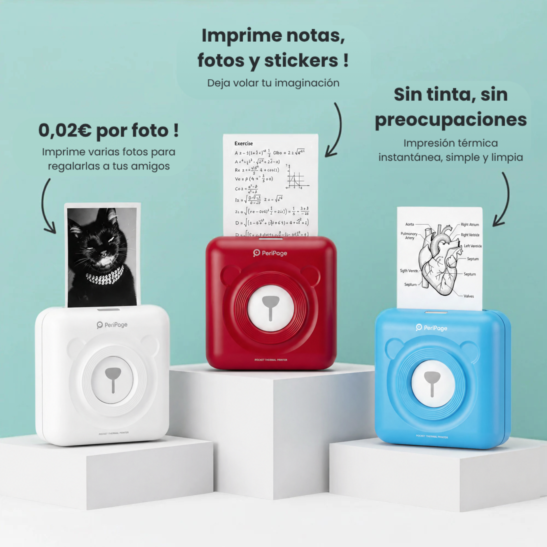 DANNYPRINT Impresora Portatil